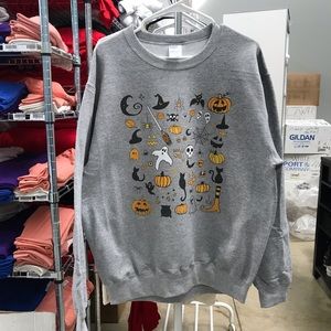 Halloween Sweatshirt , Ugly Halloween Sweatshirt